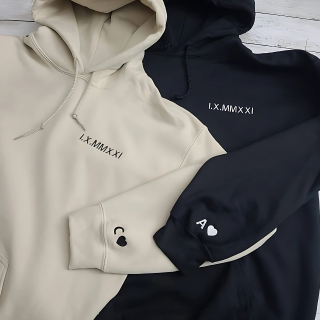 Custom Matching Couple Hoodies