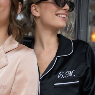 Monogrammed Pyjama Set