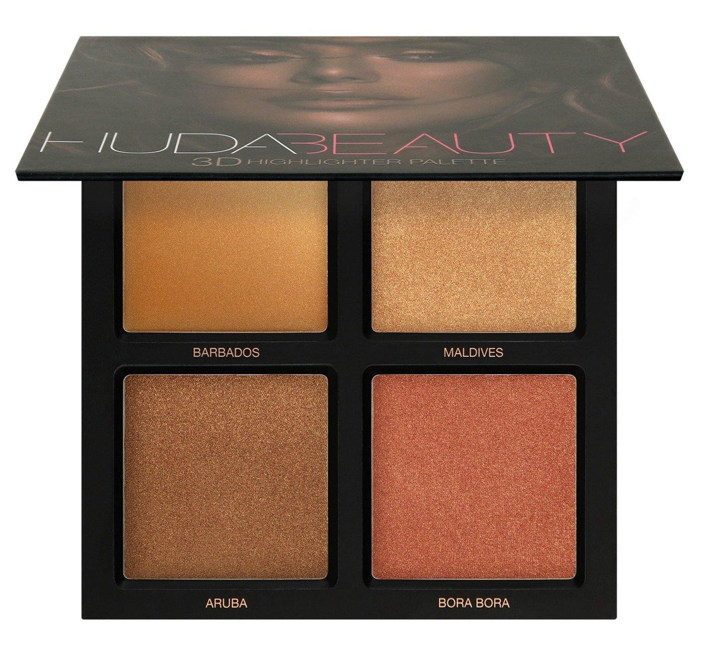 Huda Beauty 3D Cream and Powder Highlighter Palette - Caked South Africa