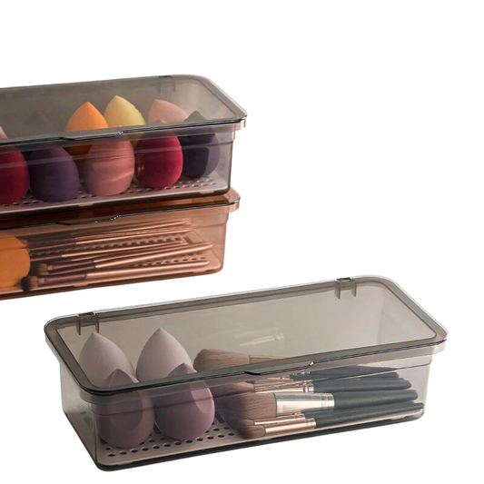 Makeup Brush and Beauty Blender Organizer