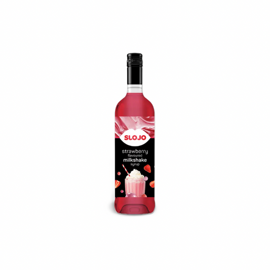 SloJo Strawberry Milkshake Syrup 1L