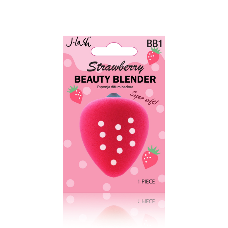 JLash Strawberry Bouncy Beauty Blender